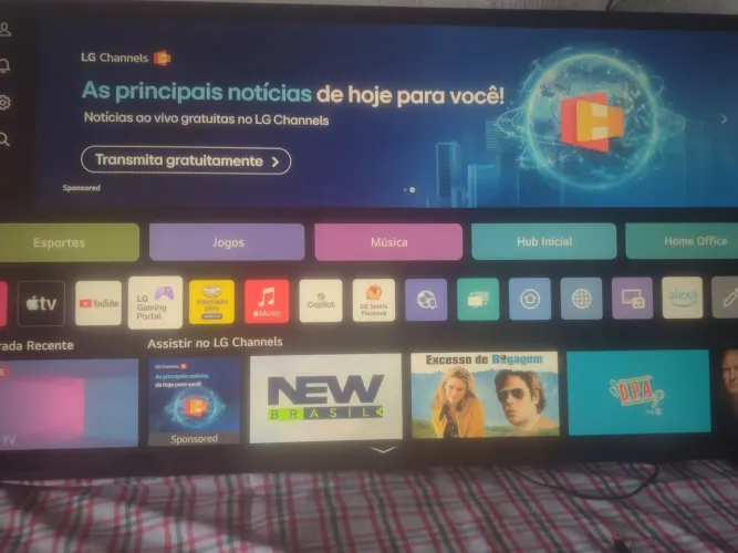 Tv LG 50 polegadas SMART 4k com ia