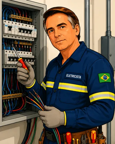 Contrata-se ajudante de eletricista residencial