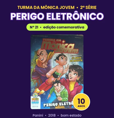 Turma da Mônica Jovem - Perigo Eletrônico (nº 21)