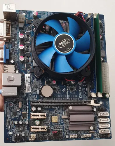 Kit placa mãe 1155 