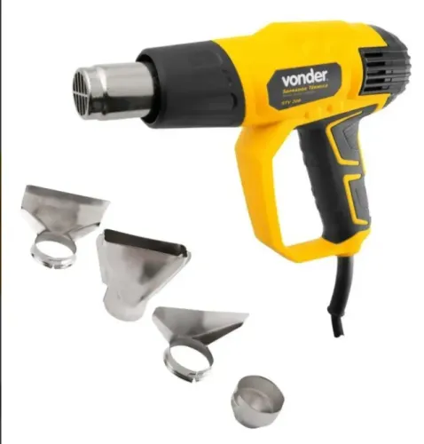 Soprador Térmico Vonder 3 Estágios 2000w Profissional + Acessórios
