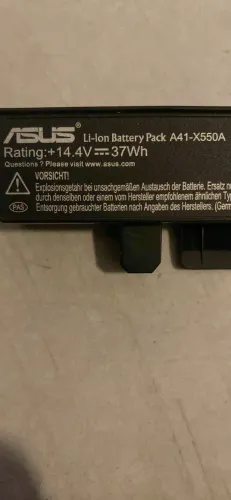 Bateria Original Asus A41-X550A 14.4V - X550 X450 K550 F550 R510 - Testada