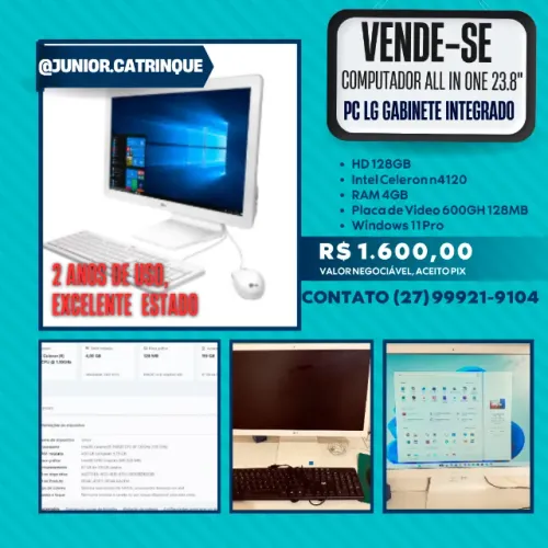 *** OPORTUNIDADE *** COMPUTADOR LG ALL IN ONE