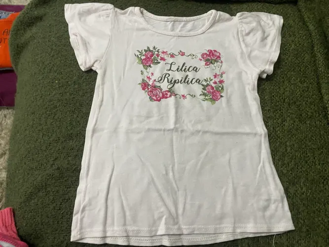 CAMISETA LILICA RIPLICA TAM 3 ANOS