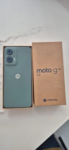Moto g35 novo nunca usado com nota aparelho zero