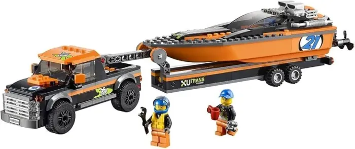 LEGO City 60085 - 4x4 com Barco a Motor