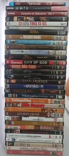 Coleção de Dvds filmes e músicas Todos Originais