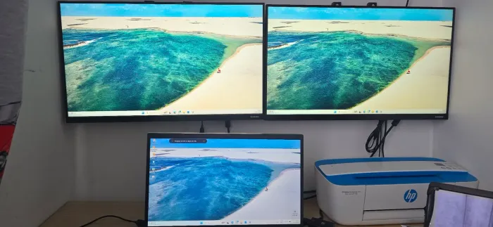 2 Monitores samsung t350 novos