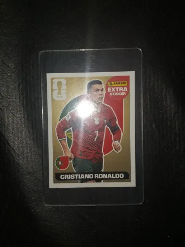 Figurinha legend dourada cristiano ronaldo