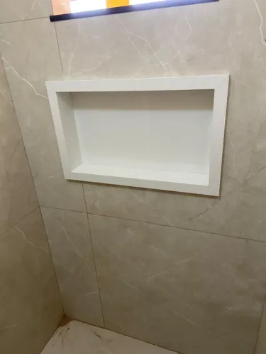 Nicho de Porcelanato para Banheiro | Nicho para Box