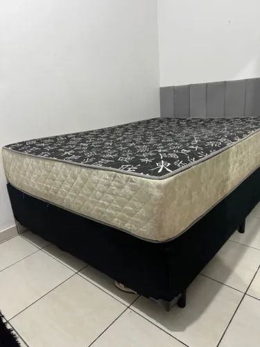 Cama casal + box