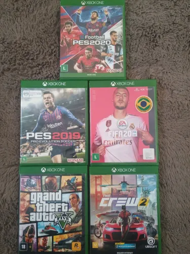Lote jogos Xbox one