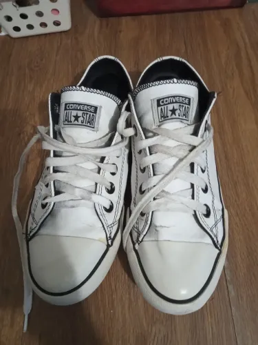 Tênis Allstar de couro n.37