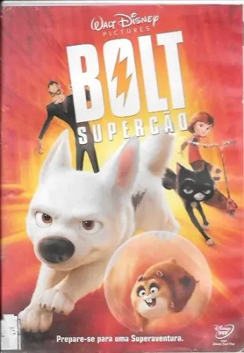 DVD: Bolt -- Supercão (Walt Disney Pictures) dublado/legendado (reg. 1 & 4) c/ bónus