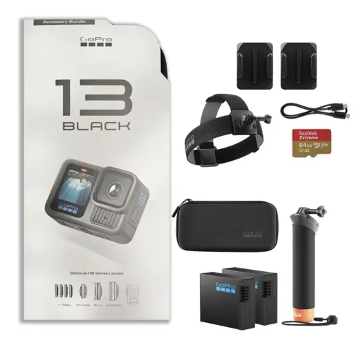 Gopro hero 13 + acessórios (lacrada)