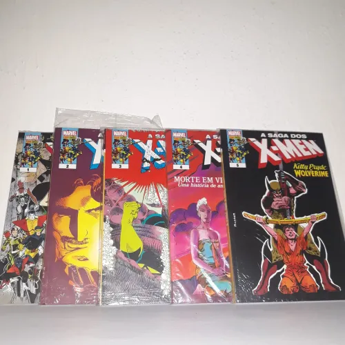 HQ A Saga dos X-Men (5 Volumes)