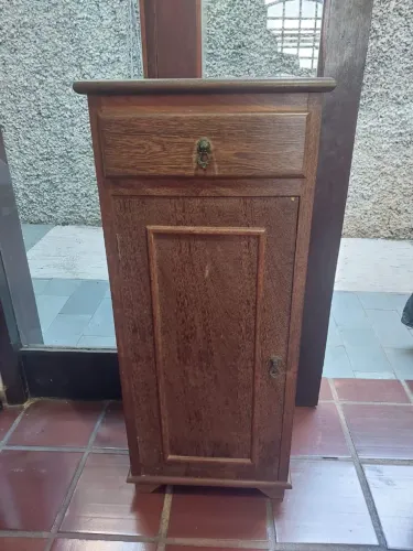 Antigo armarinho de sucupira maciça - 120cm