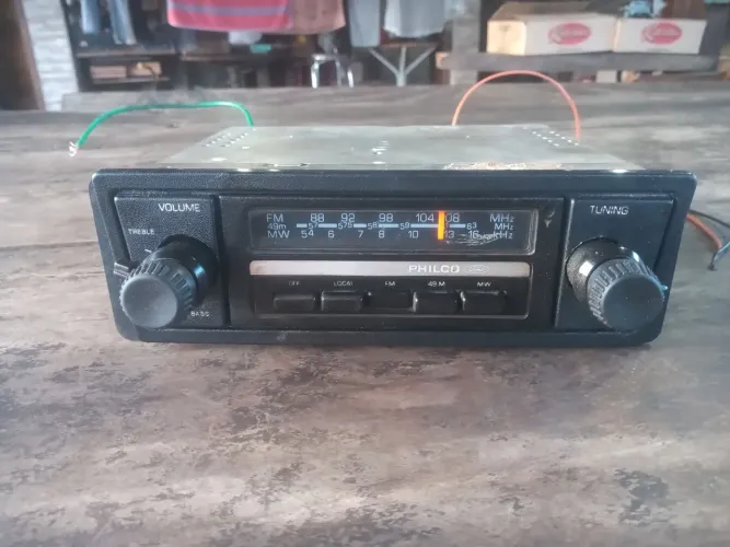 Rádio Philco Ford pampa Escort del rey