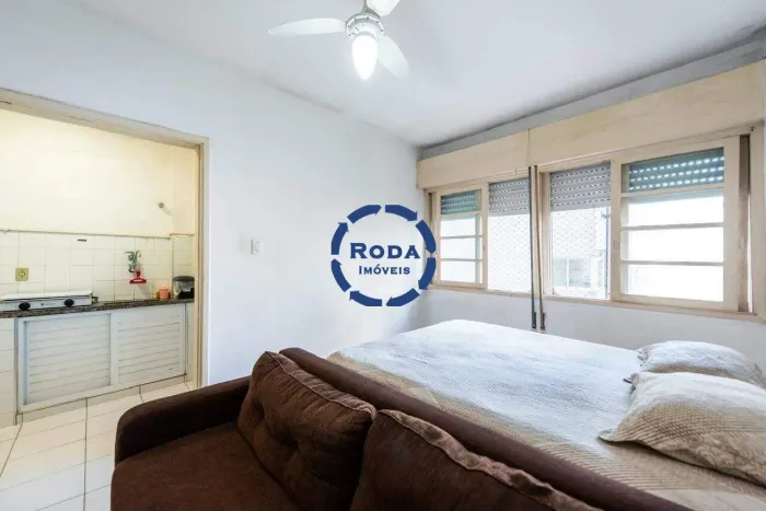 Apartamento 1 Quarto para Aluguel no Boqueirão, Santos  31 m²
