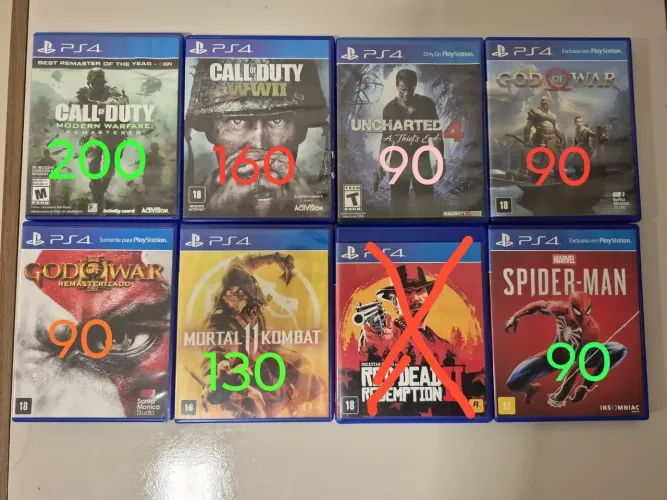 Jogos ps4