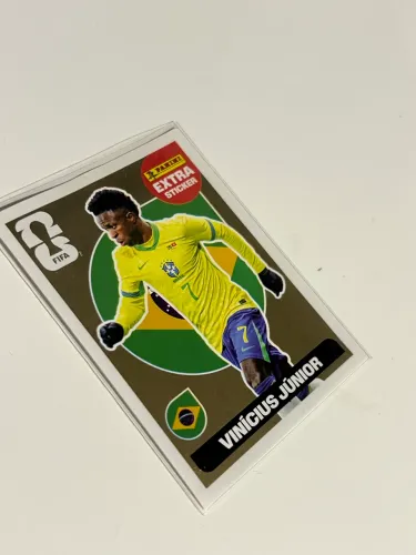 Figurinha do Vinícios Júnior de ouro 2026
