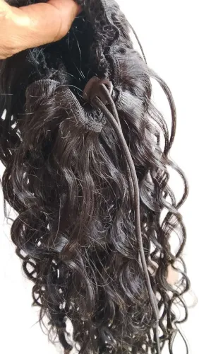Cabelo orgânico cacheado