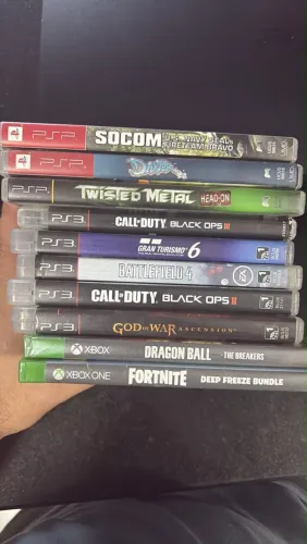 Lote jogos psp ps3 e xbox one (ENVIO OLXPAY)