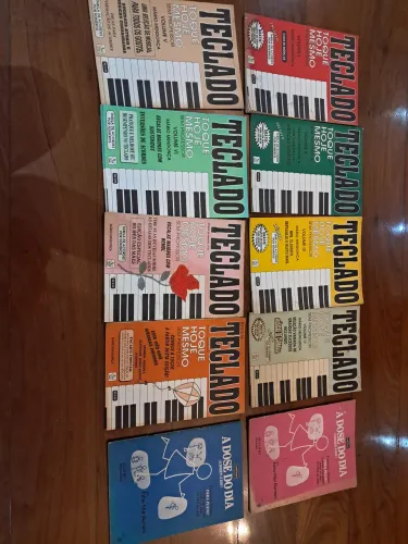 Lote revistas teclado toque hoje mesmo Mário Mendonça