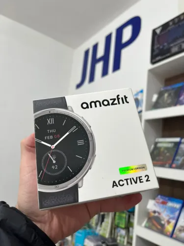 Relógio Amazfit Active 2 Preto, Premium Edition - Até 12x sem juros, Loja Física