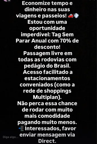 Tag anual do sem parar