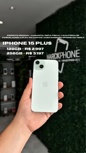 iPhone 15 Plus - Loja Física - Nota fiscal