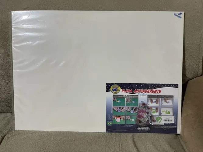 Placa Antiaderente Dupla Face Blue Star 50x70cm