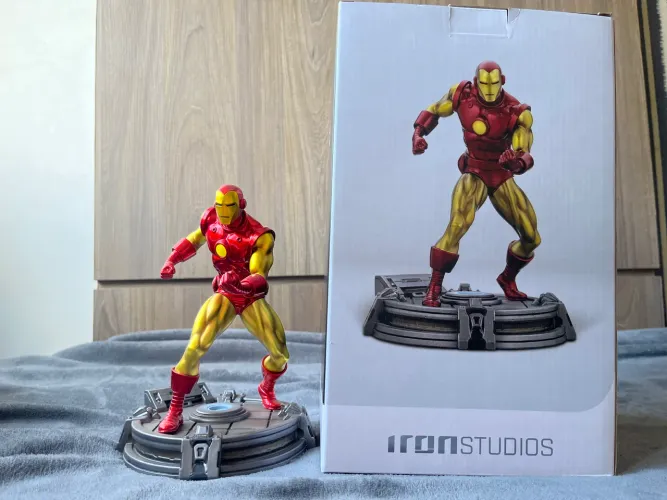 Estátua Iron Man Exclusive CCXP 2025 - Iron Studios 1/10
