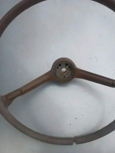 VOLANTE ORIGINAL DE FUSCA MARROM
