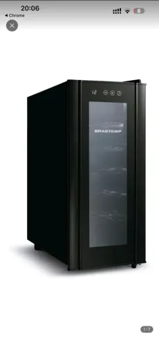 Adega Brastemp Climatizada 12 Garrafas ? BZC12BE ? 220V