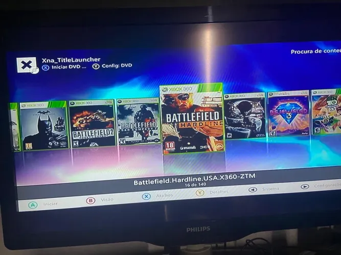 Xbox 360 slim desbloqueado no rgh e no LT faço entrega 2 hd interno e externo 