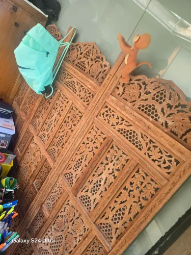 Vendo biombo madeira