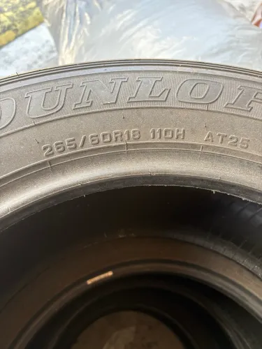 Pneus 265/60/18 dunlop