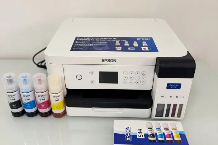 Epson SureColor F170 Sublimação Original + Tintas Reserva | Novíssima