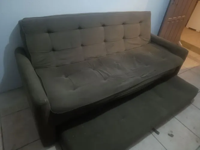 SOFÁ CAMA COM CAMA AUXILIAR