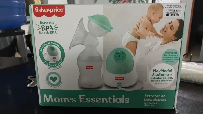 Bomba de tirar leite elétrica fisher-price momento essencial (bb320)