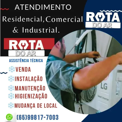 Instalação e manutenção de ar condicionado 