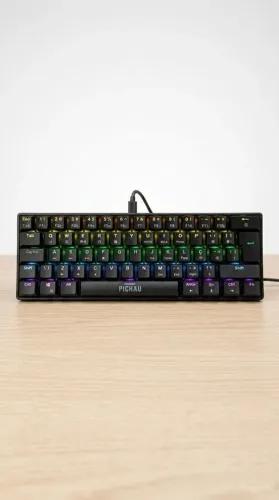 Teclado Mecânico Pichau Netuno V2 - Switch Red