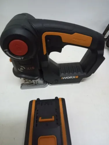 Serra sabre Worx 2x1 mod.wx550 3000rpm bateria 20volt multi funções 