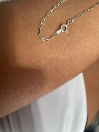 Correntinha Cartier prata 925