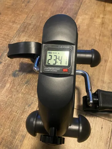 Mini Bike Ergométrica Wbcom Pedalinho Fisioterapia c/ Monitor