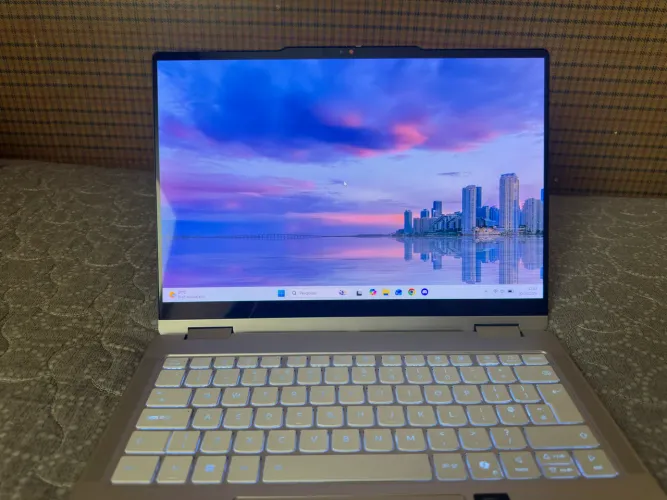Notebook IA Lenovo Ryzen 7i (NPU) 32gb Ram 1TB SSD nvme tela touch + caneta