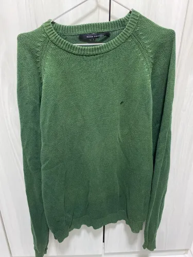 Blusão de lã verde marca Ellus tamanho P