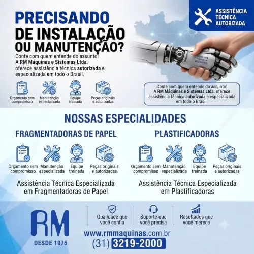 Vendas e assistência técnica autorizada 