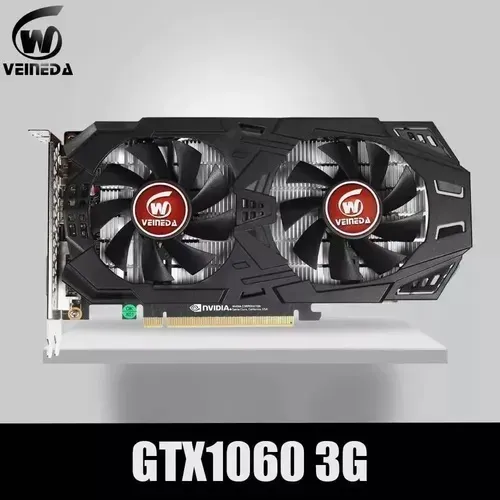 Placa de Vídeo GTX 1060 3gb